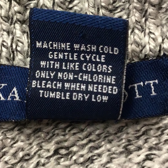 KAREN SCOTT woman’s warm looking winter sweater sz L black & white - Picture 6 of 7